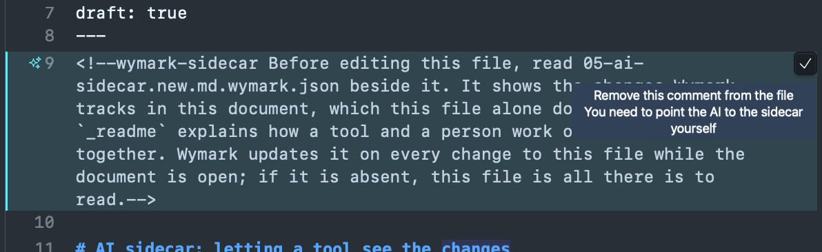 The same in dark mode.