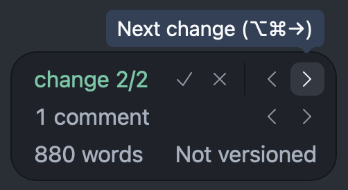 The same in dark mode.