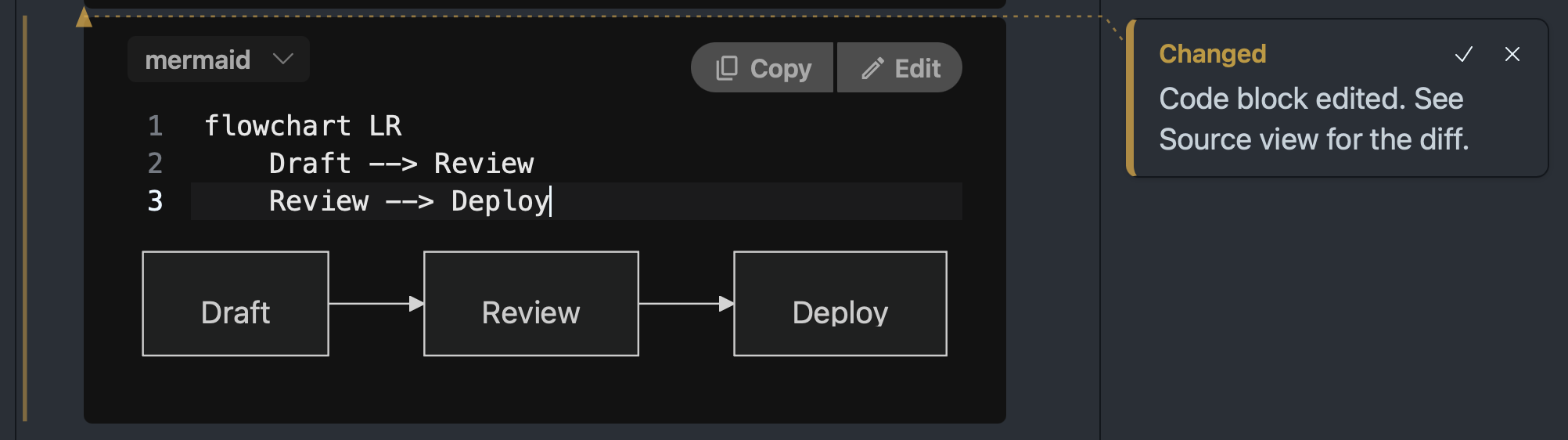 The same in dark mode.